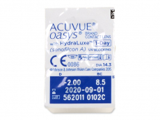 Acuvue Oasys 1-Day with Hydraluxe (90 lentilles)