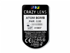CRAZY LENS - Atom Bomb - journalières non correctrices (2 lentilles)