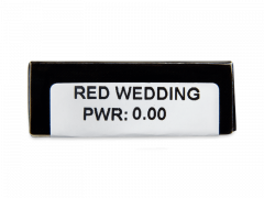 CRAZY LENS - Red Wedding - journalières non correctrices (2 lentilles)