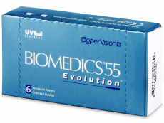 Biomedics 55 Evolution (6 lentilles)