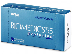 Biomedics 55 Evolution (6 lentilles)