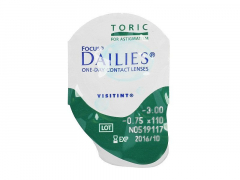 Focus Dailies Toric (30 lentilles)