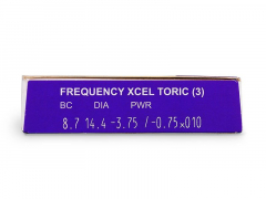 Frequency XCEL Toric (3 lentilles)