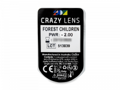 CRAZY LENS - Forest Children - journalières correctrices (2 lentilles)