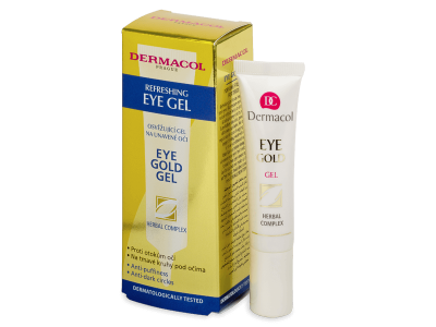 Dermacol gel pour les yeux fatigués Eye Gold 15 ml 