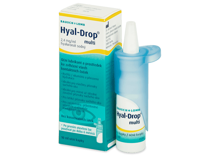 Gouttes pour les yeux Hyal-Drop Multi 10 ml 