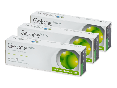 Gelone 1-day for Astigmatism (90 lentilles)