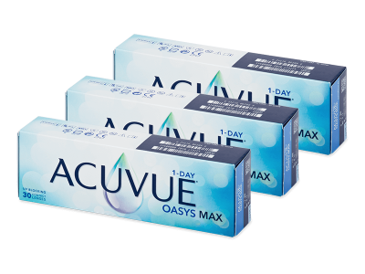 Acuvue Oasys Max 1-Day (90 lentilles)