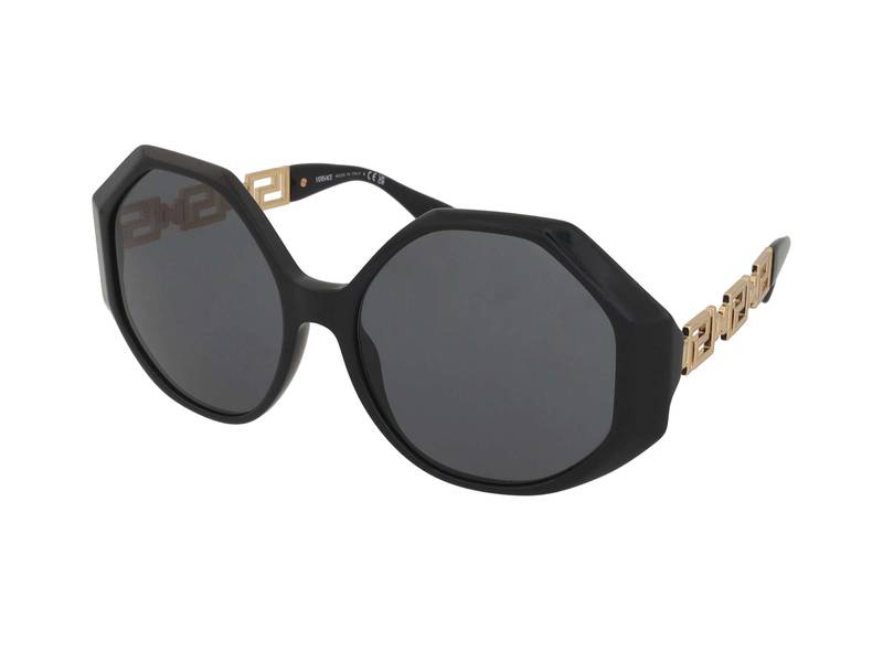 VERSACE Lunettes de soleil  Ve4395 col. 534587 Femme Carr&eacute; Noir