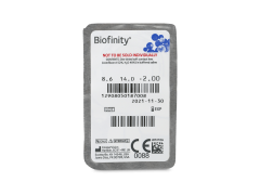 Biofinity (3 lentilles)