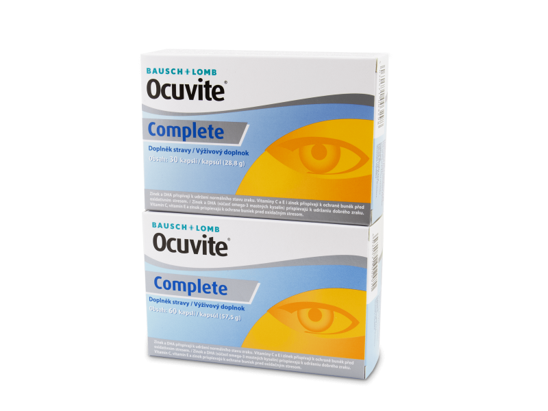 Ocuvite Complete (60 capsules + 30 GRATUITES)