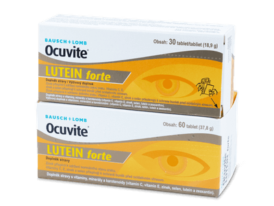 Ocuvite Lutein forte (60 capsules + 30 GRATUITES)