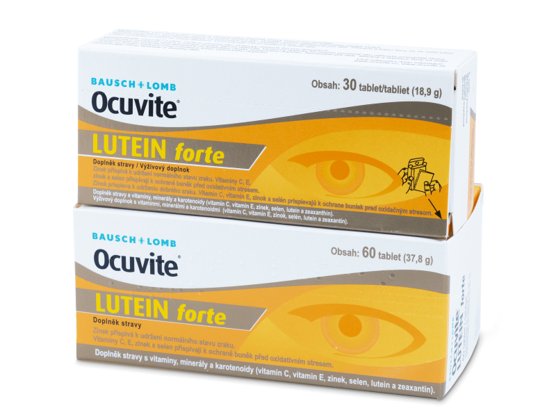 Ocuvite Lutein forte (60 capsules + 30 GRATUITES)