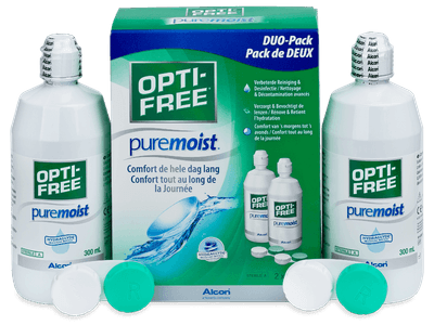 Solution OPTI-FREE PureMoist 2 × 300 ml