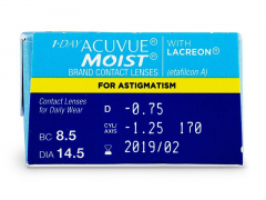 1 Day Acuvue Moist for Astigmatism (30 lentilles)