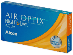Air Optix Night and Day Aqua (6 lentilles)
